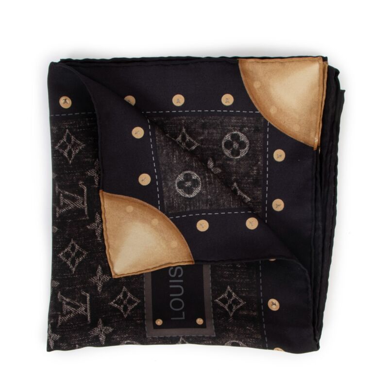 Silk tie Louis Vuitton Black in Silk - 18796000
