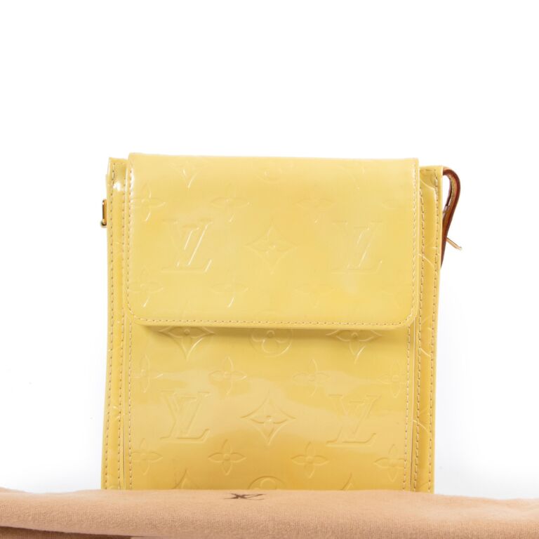 Louis Vuitton 2006 Yellow Vernis Bag · INTO