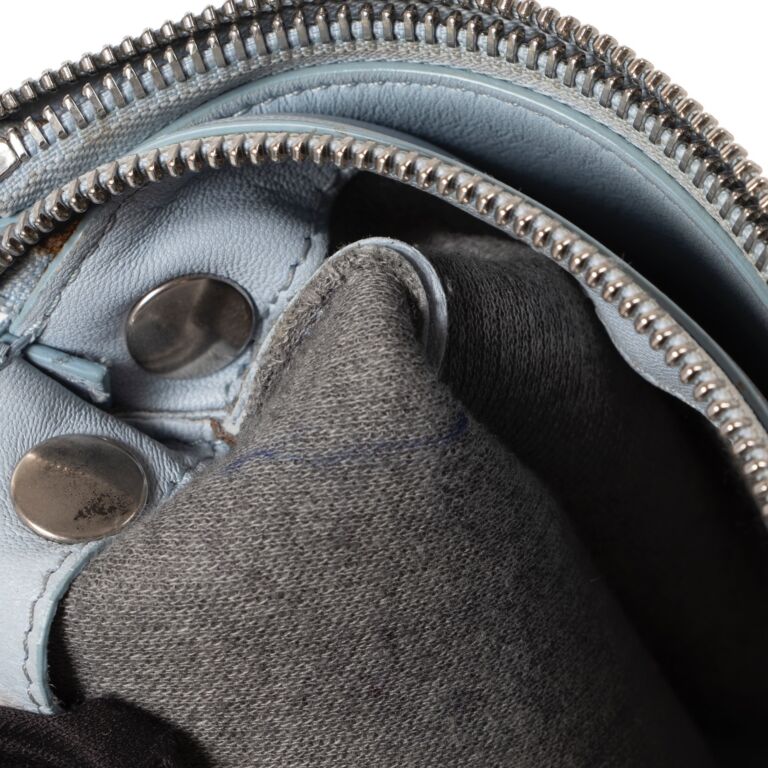Celine Baby Blue Trio Crossbody Bag Labellov Buy and Sell