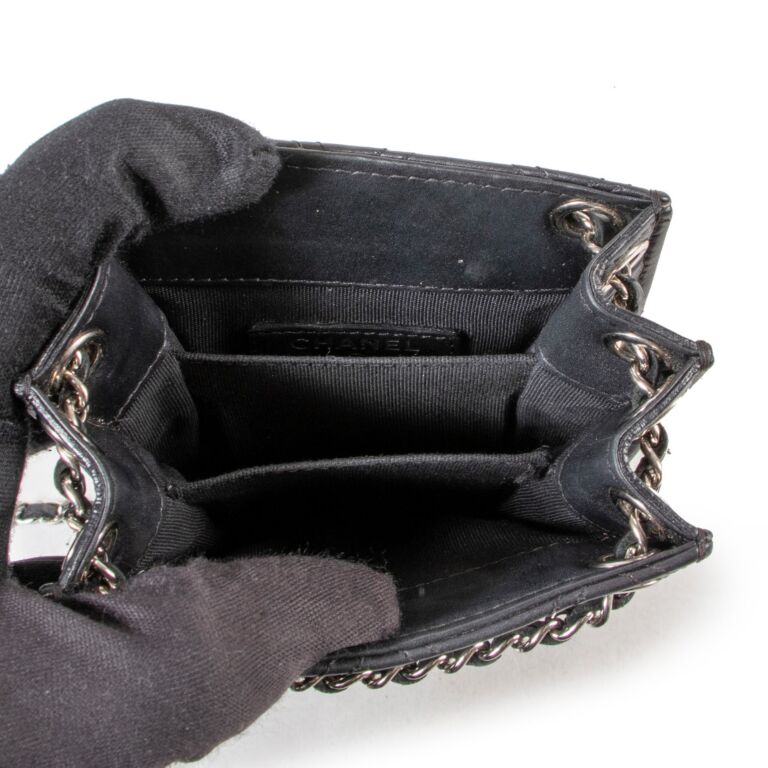 Chanel Black Caviar Leather Small Boy Bag ○ Labellov ○ Buy and