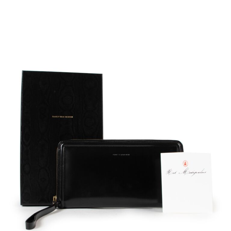 Dries Van Noten Black Wallet ○ Labellov ○ Buy and Sell
