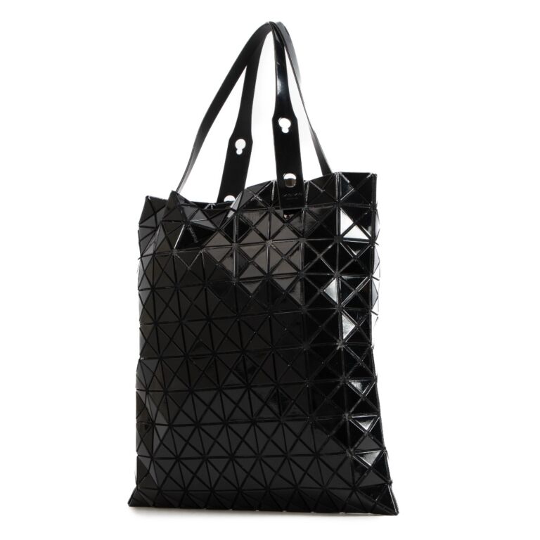 Bao Bao Issey Miyake Black Prism Tote Bag ○ Labellov ○ Buy and