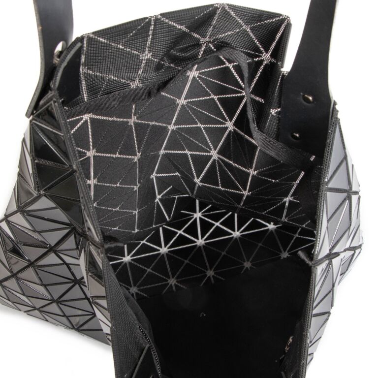 Bao Bao Issey Miyake Black Prism Tote Bag ○ Labellov ○ Buy and