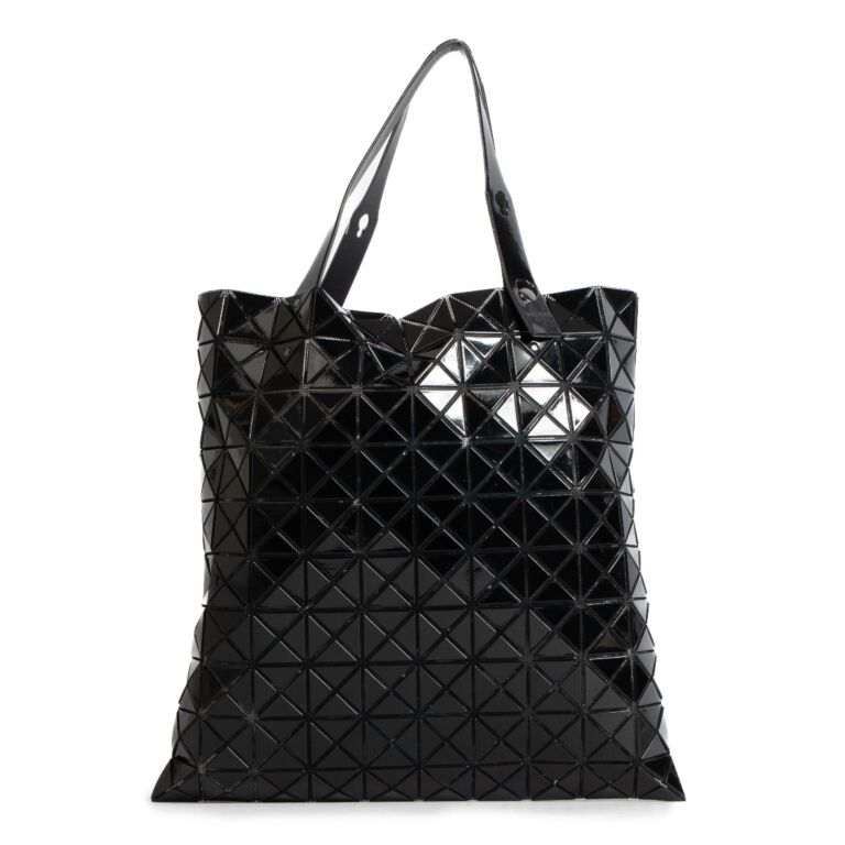 Bao Bao Issey Miyake Black Prism Tote Bag ○ Labellov ○ Buy and