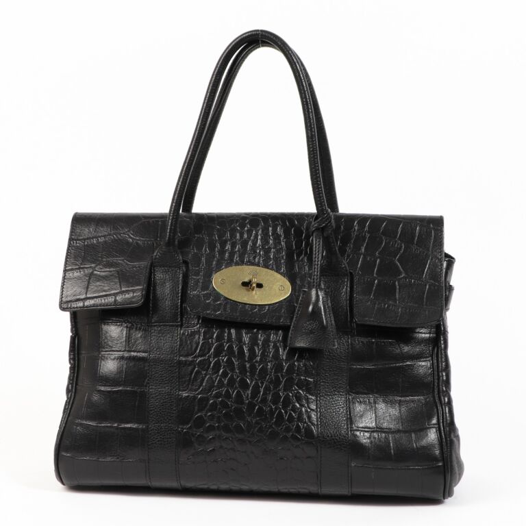 Mulberry heritage bayswater discount black