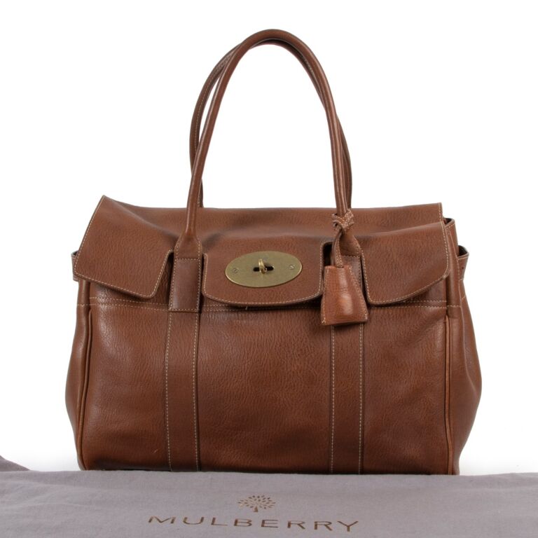 【関税&送料込】Mulberry Leather Shoulder Bag With Logo Mulberry Leather Logo Shoulder Bag | ModeSens