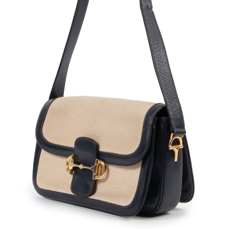 バッグ CELINE Vintage bag Vintage CELINE Black Leather Bag Women's Crossbody Shoulders