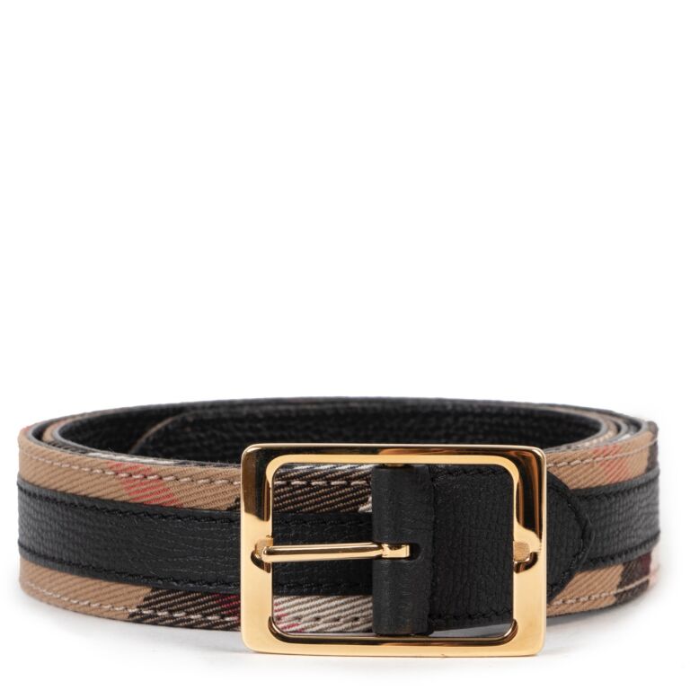 Size 85 on sale burberry belt