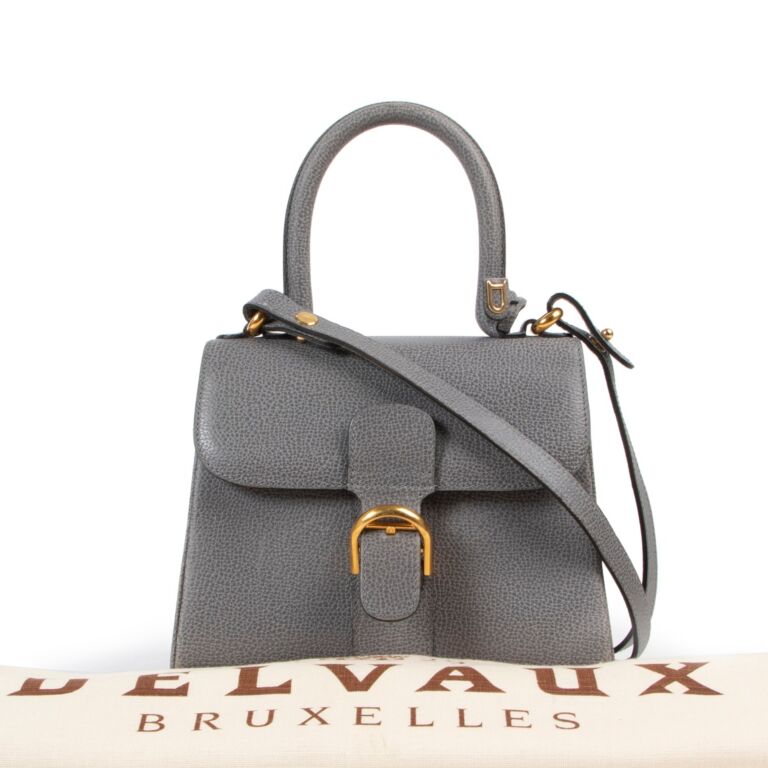 Brillant wool handbag Delvaux Grey in Wool - 29790727