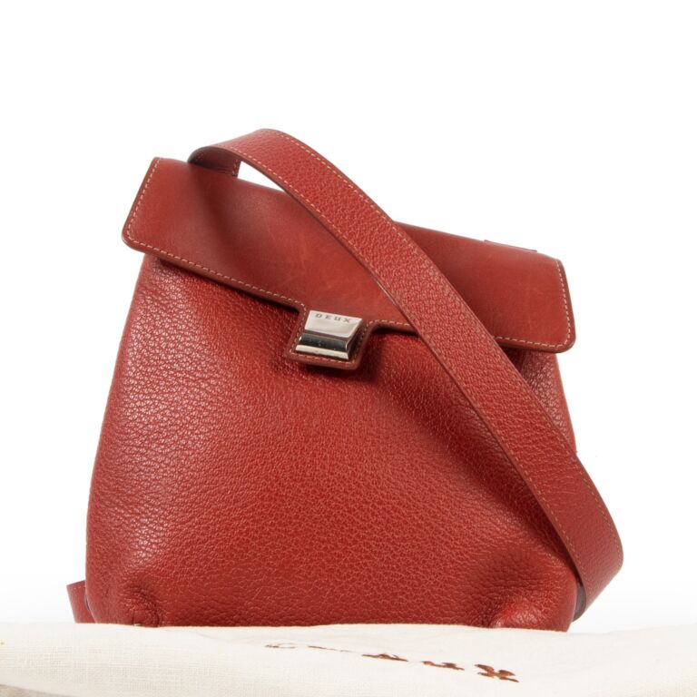 Womens red crossbody best sale bag