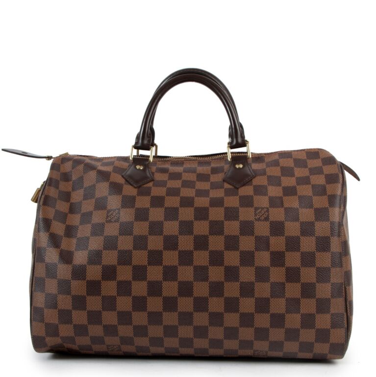 Louis Vuitton Speedy 35 Damier Ebene Canvas ○ Labellov ○ Buy and Sell  Authentic Luxury