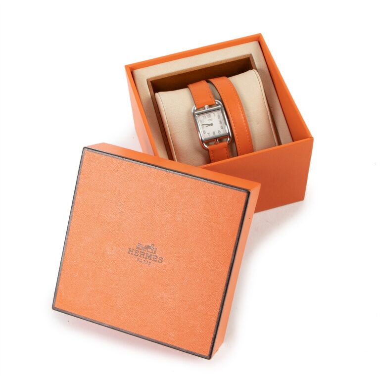 Hermes cape cod clearance watch orange