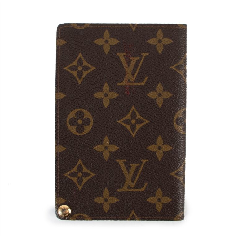 LOUIS VUITTON LV antique wallet classic old flower monogram waterproof  canvas vintage - Shop 1j-studio Wallets - Pinkoi