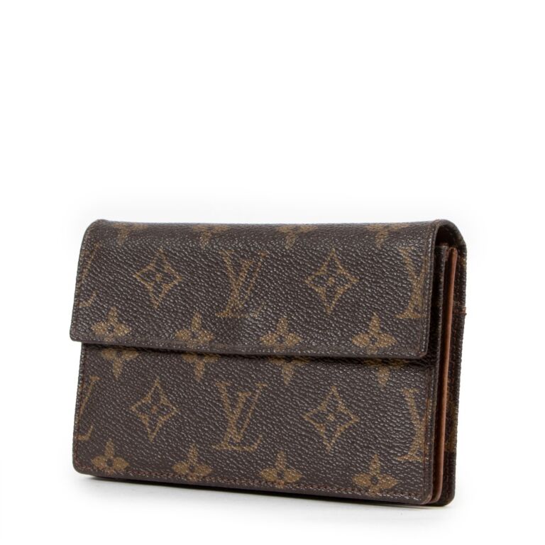 Lv deals canvas wallet