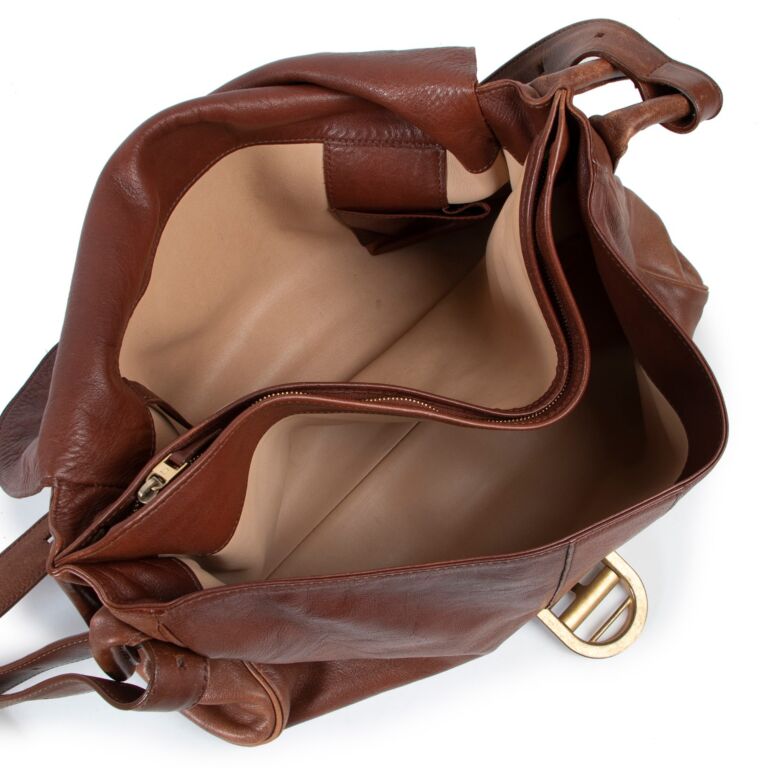 DELVAUX Brillant Curf leather shoulder bag Great condition Authentic
