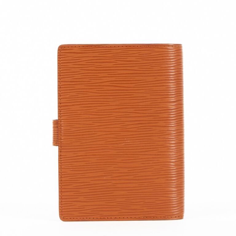 LOUIS VUITTON オレンジ A5ノート LOUIS VUITTON notebook cover agenda mini _ epi ORN orange