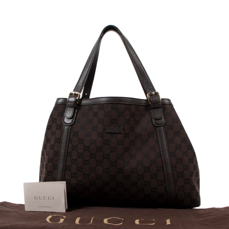 Gucci canvas bag new arrivals black
