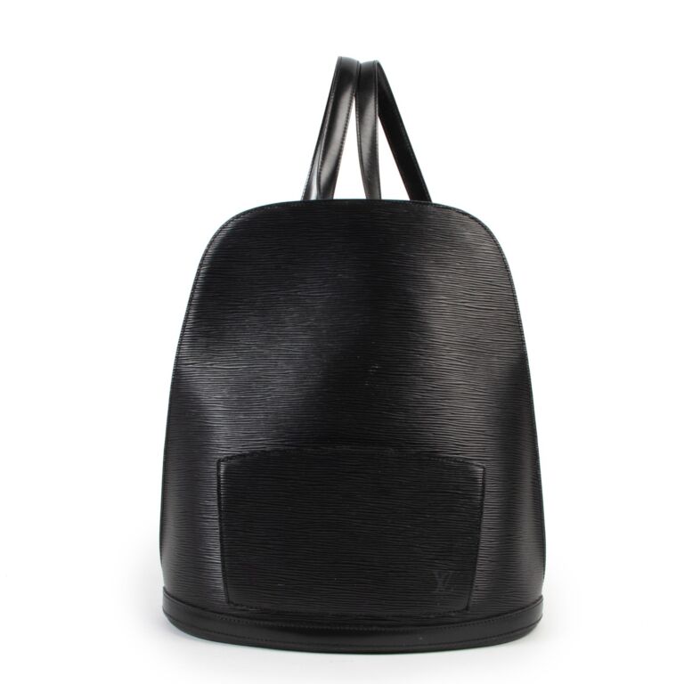 Louis Vuitton Black Epi Leather Gobelins Backpack Bag Louis Vuitton