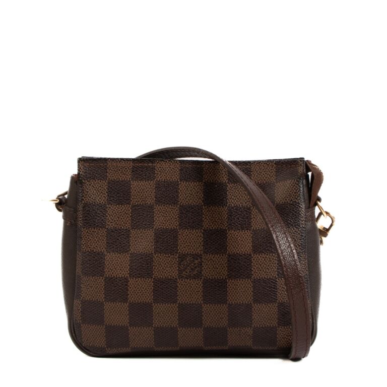 Louis Vuitton Trousse Pochette Damier Ebene Labellov Buy and