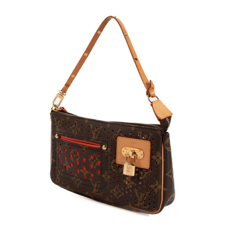Louis vuitton outlet perforated pochette