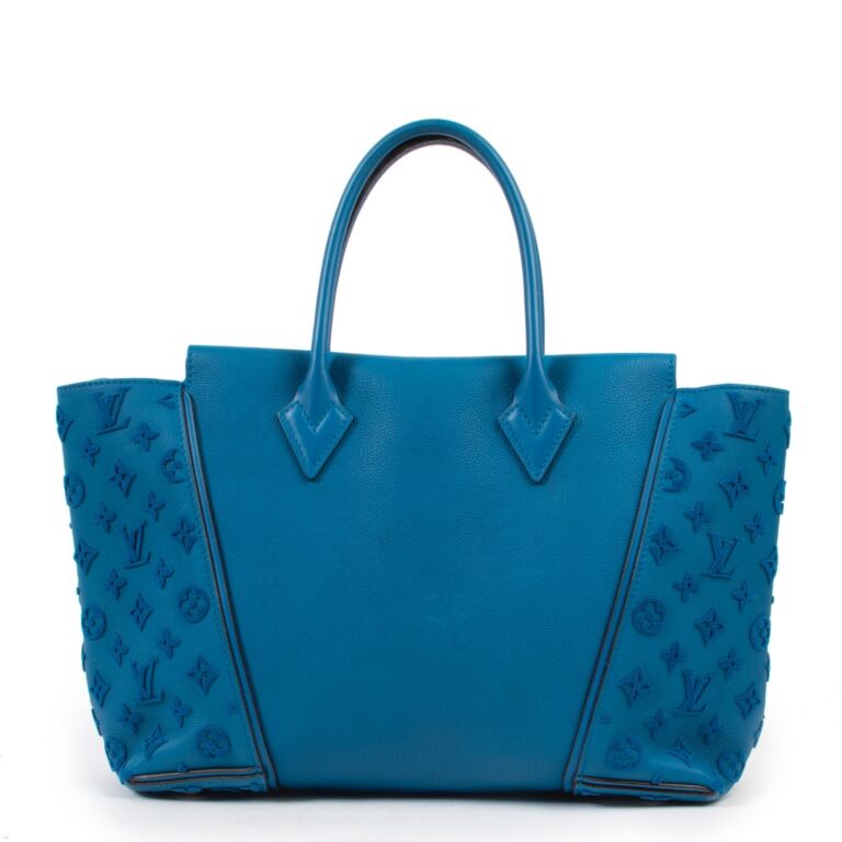 Louis vuitton sales tote blue
