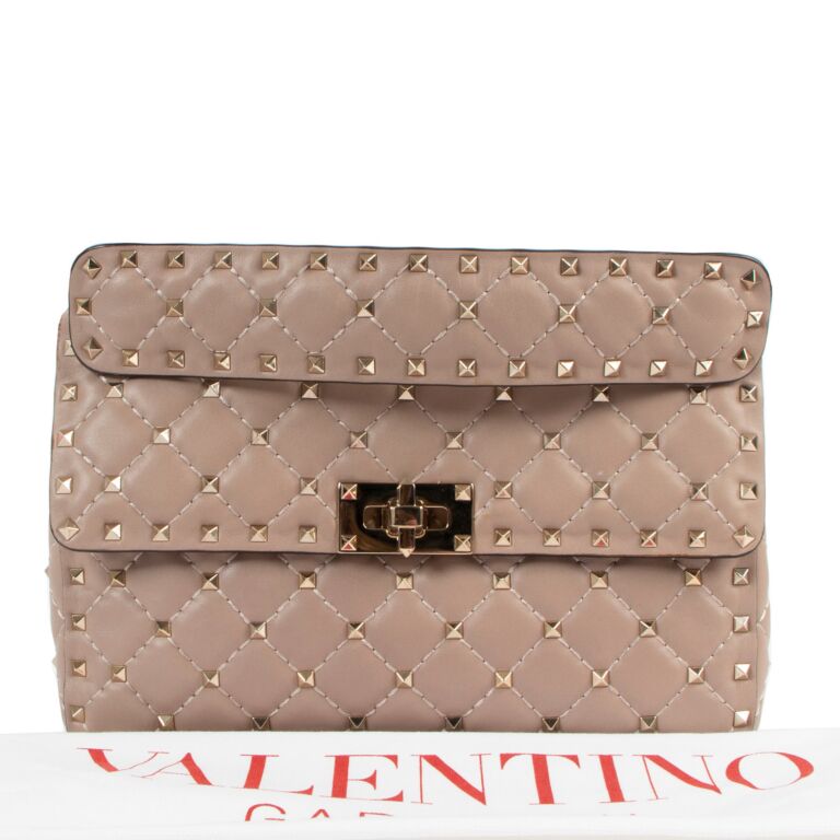Valentino online clutch poudre