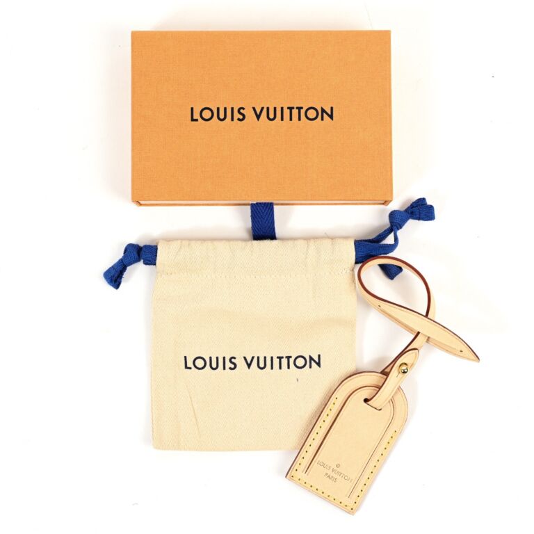 Louis Vuitton vachetta luggage stamp hotstamp Paris