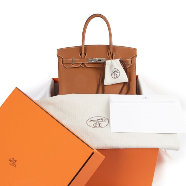 Hermes birkin 2025 30 gold togo