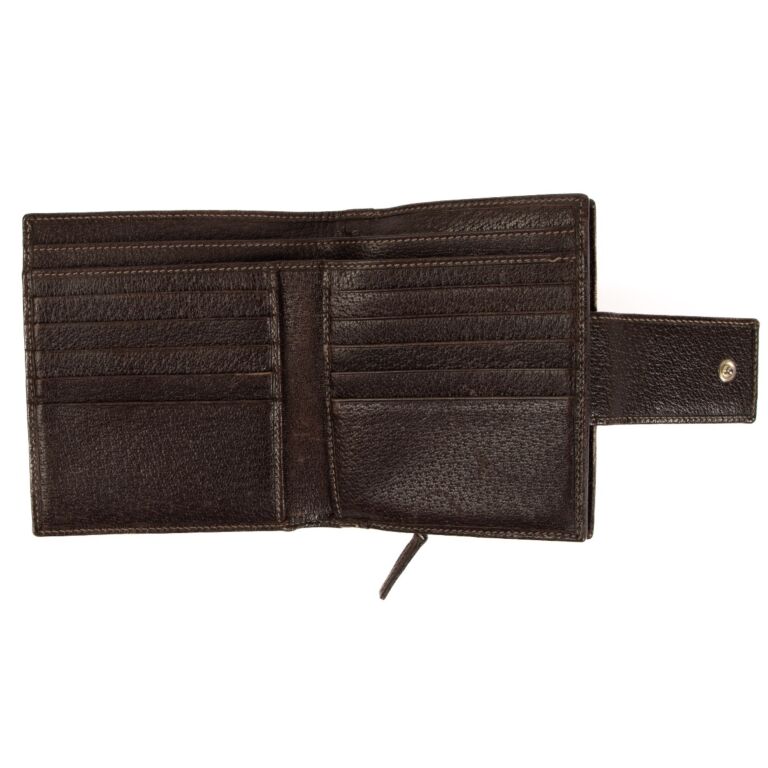 Gucci canvas card discount holder