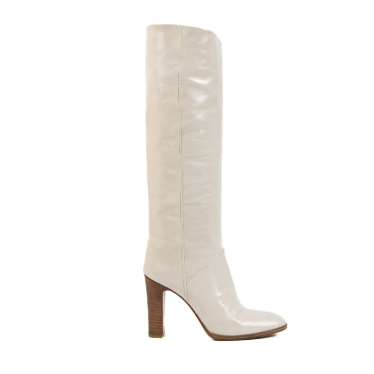 Sergio rossi hotsell white boots
