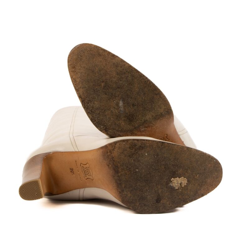 Sergio rossi clearance white boots