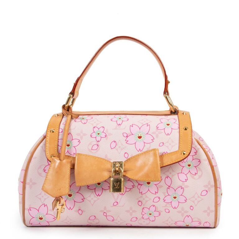 Louis Vuitton Murakami Cherry Blossom Flats - Pink Flats, Shoes - LOU248710