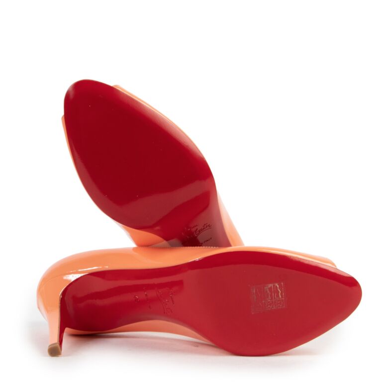 Christian Louboutin 'You 85 Mango' Pumps - size 40