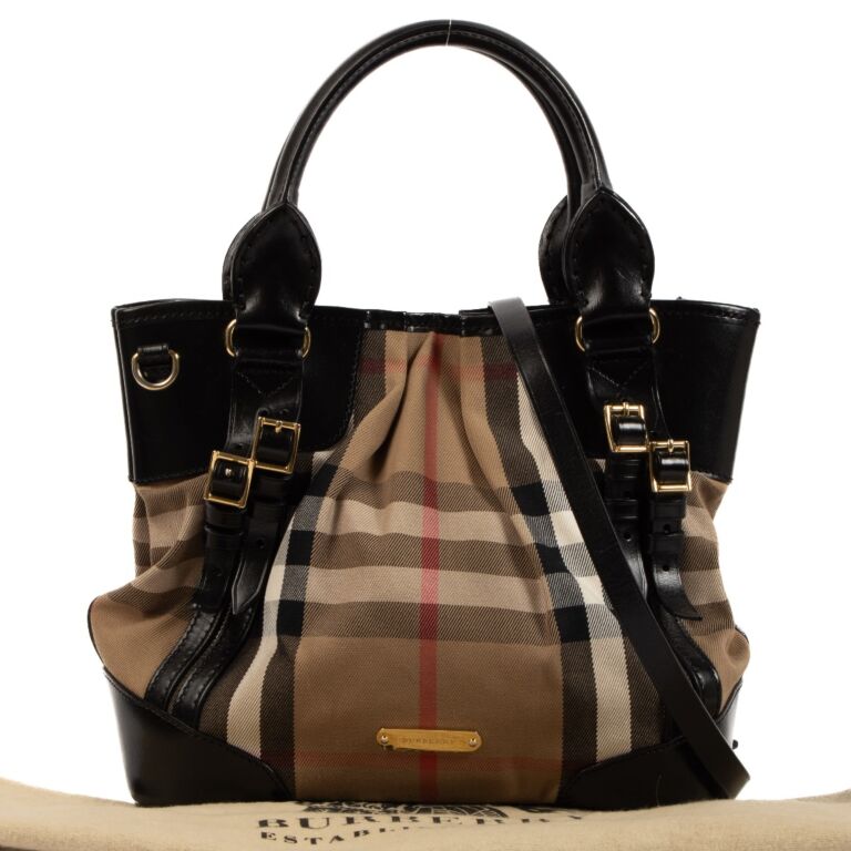 Burberry nova sales check handbag