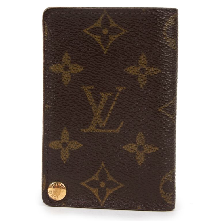 Louis Vuitton Monogram Business Card Holder ○ Labellov