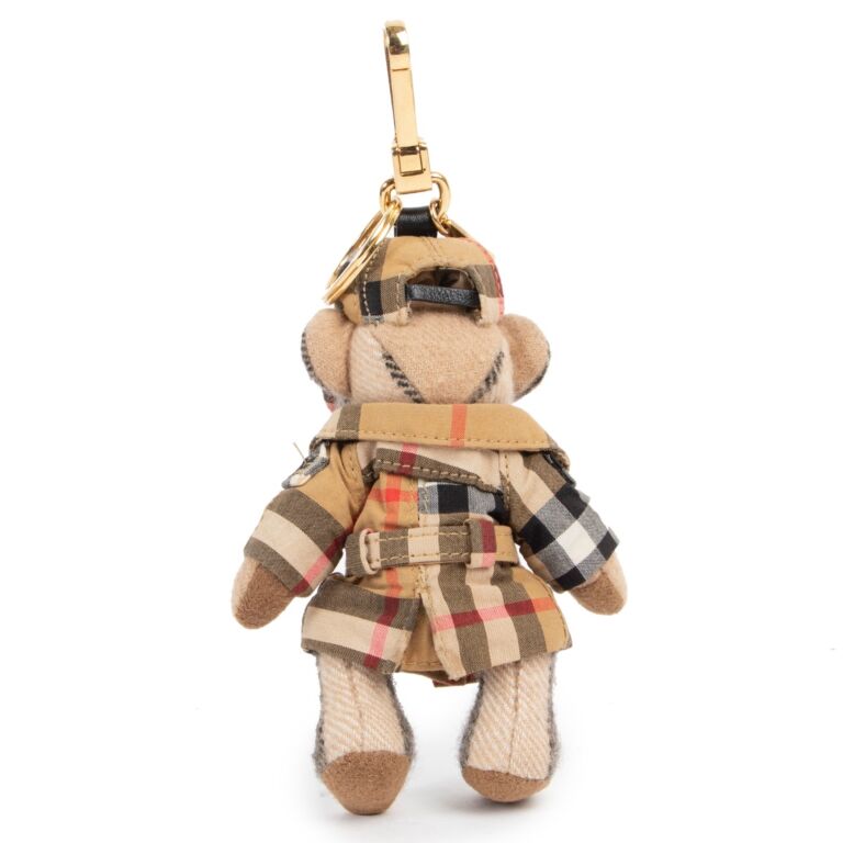 Burberry bear cheap keychain sale