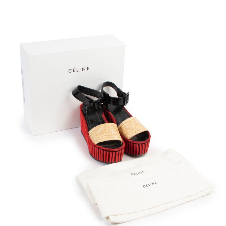 Celine 2024 platform sandals