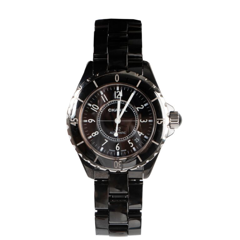 Chanel J 12 Black Ceramic Watch Labellov Buy and Sell