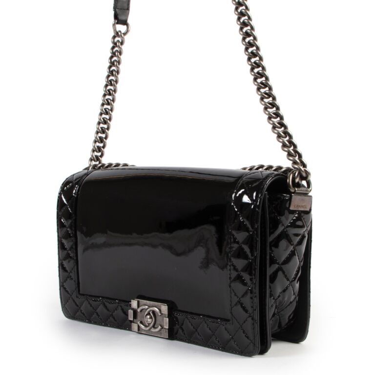 Chanel large boy store bag