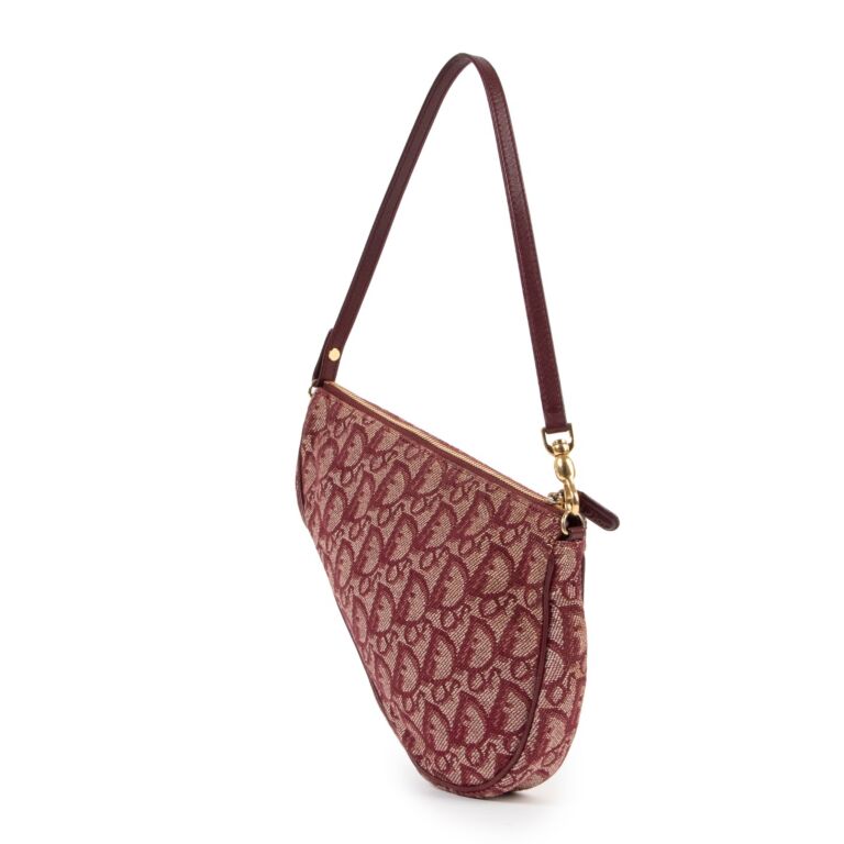 Christian Dior Trotter Saddle Bag Labellov Buy and Sell Authentic Luxury