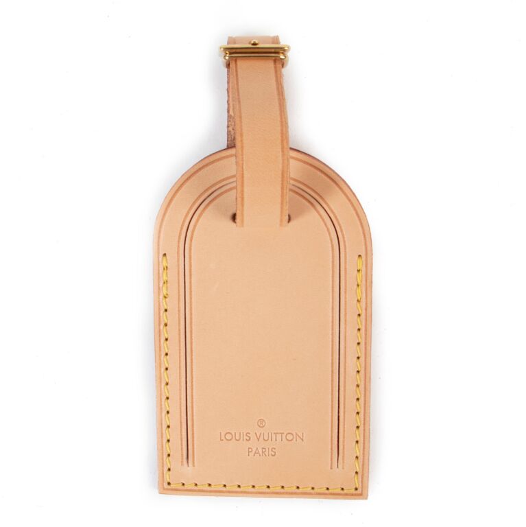Louis vuitton luggage tag for sale discount