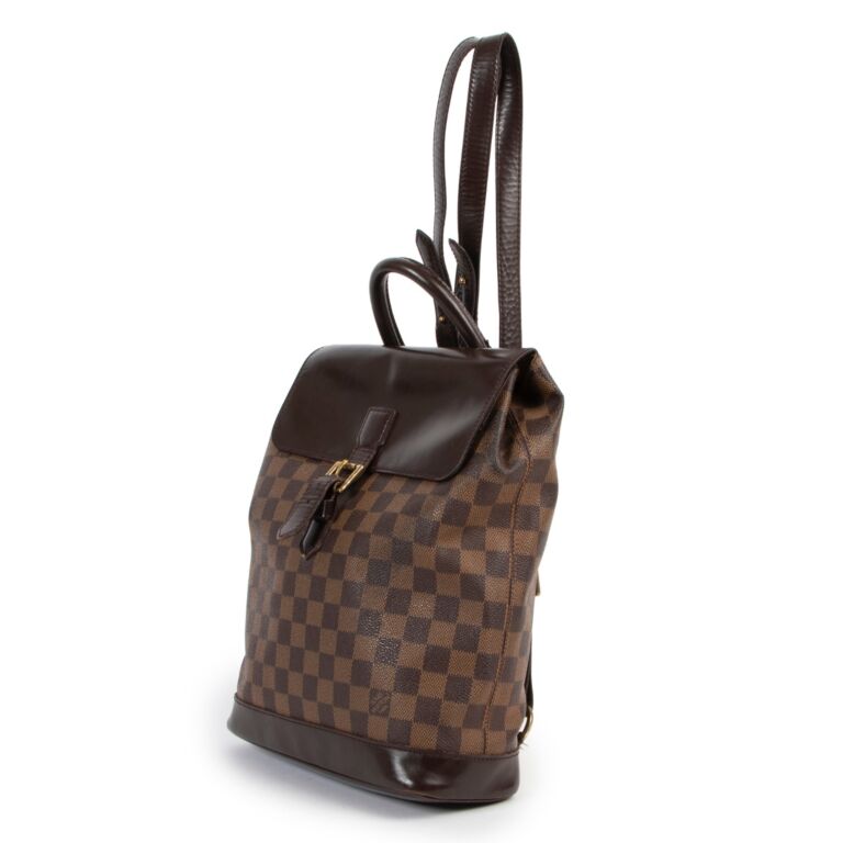 Louis Vuitton Damier Ebene Canvas Soho Backpack Labellov Buy