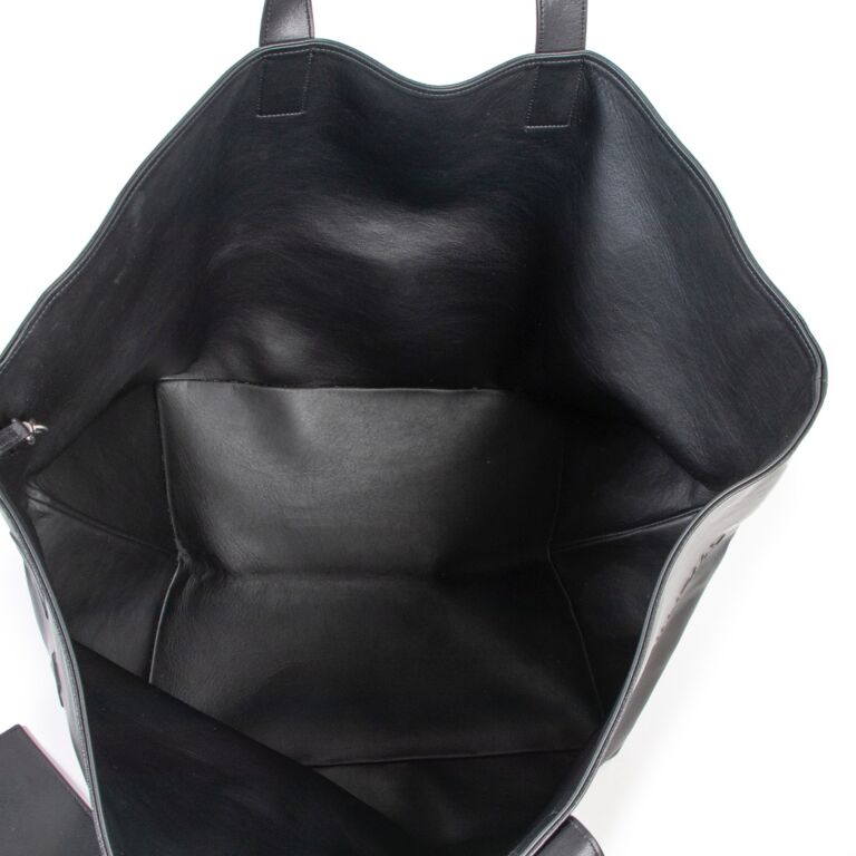 Celine Black Leather Made In Shoulder Bag Labellov Buy and