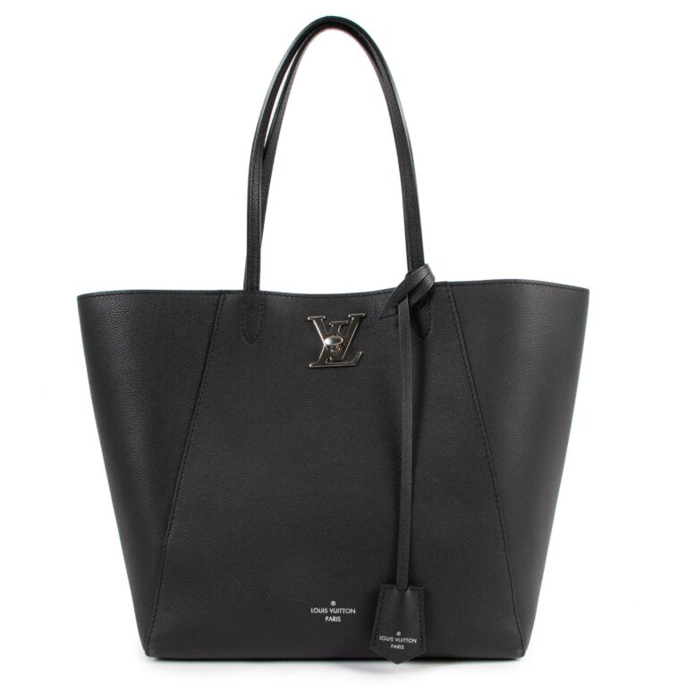 2024年新作入荷 Lockme Vuitton Louis Cabas Buy ○ Labellov ○ Bag Tote Black バッグ