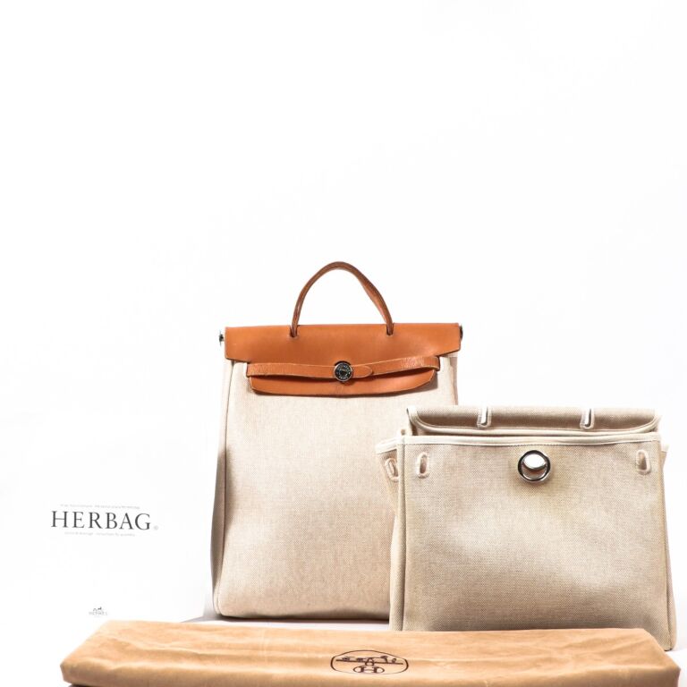 Hermes herbag cheap vintage