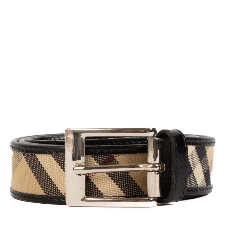 Burberry belt online 2025