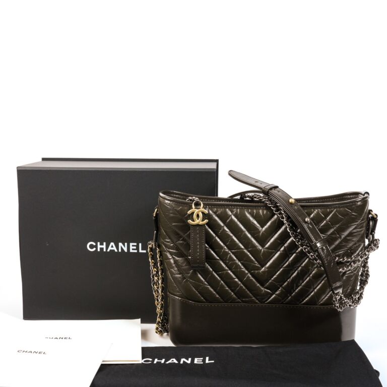 Chanel Black Quilted Leather Gabrielle Large Hobo Shoulder Bag ref