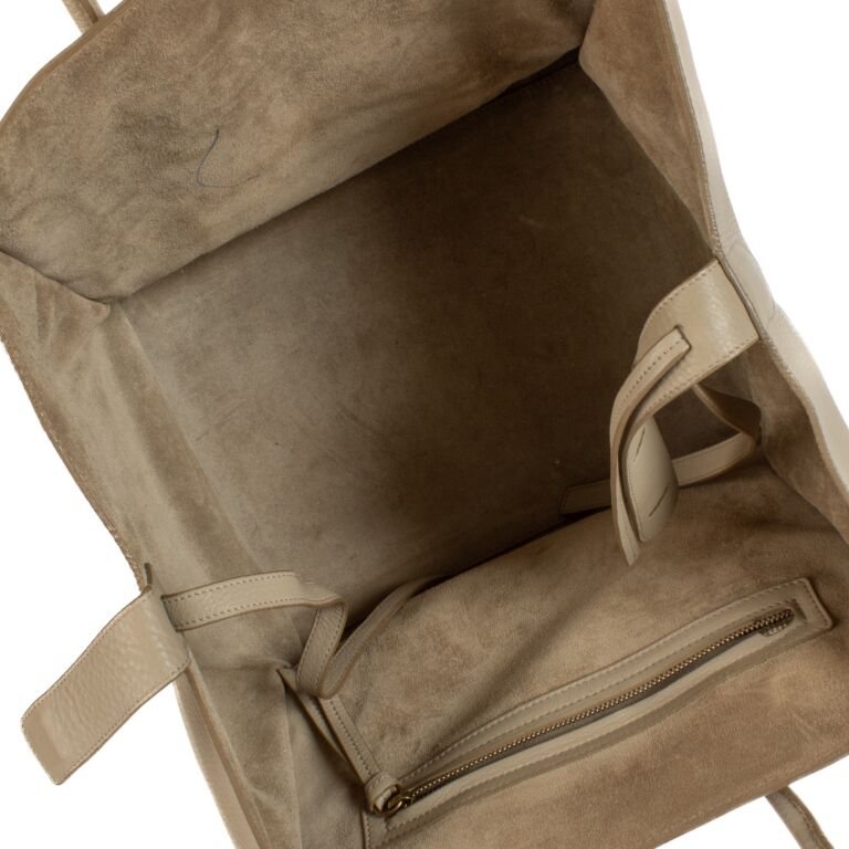 Celine Beige Medium Luggage Phantom Bag ○ Labellov ○ Buy