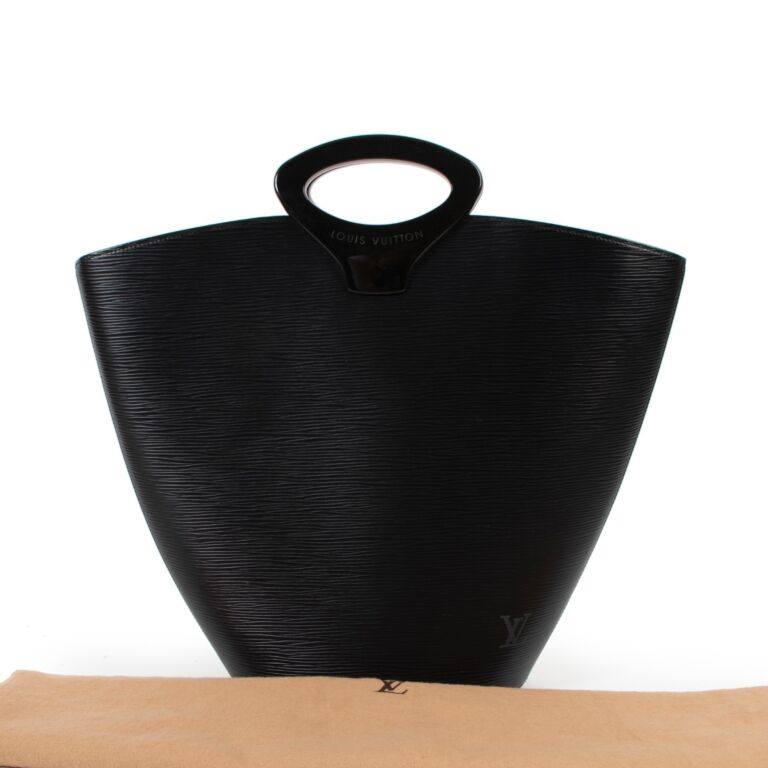 epi leather noctambule tote bag