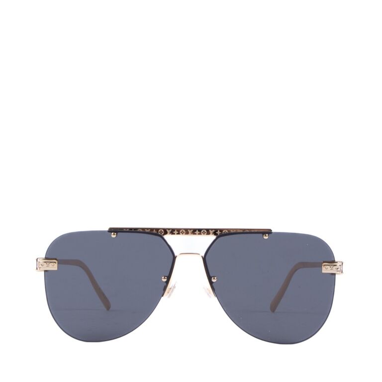 Louis Vuitton Black Monogram Ash Sunglasses Labellov Buy and